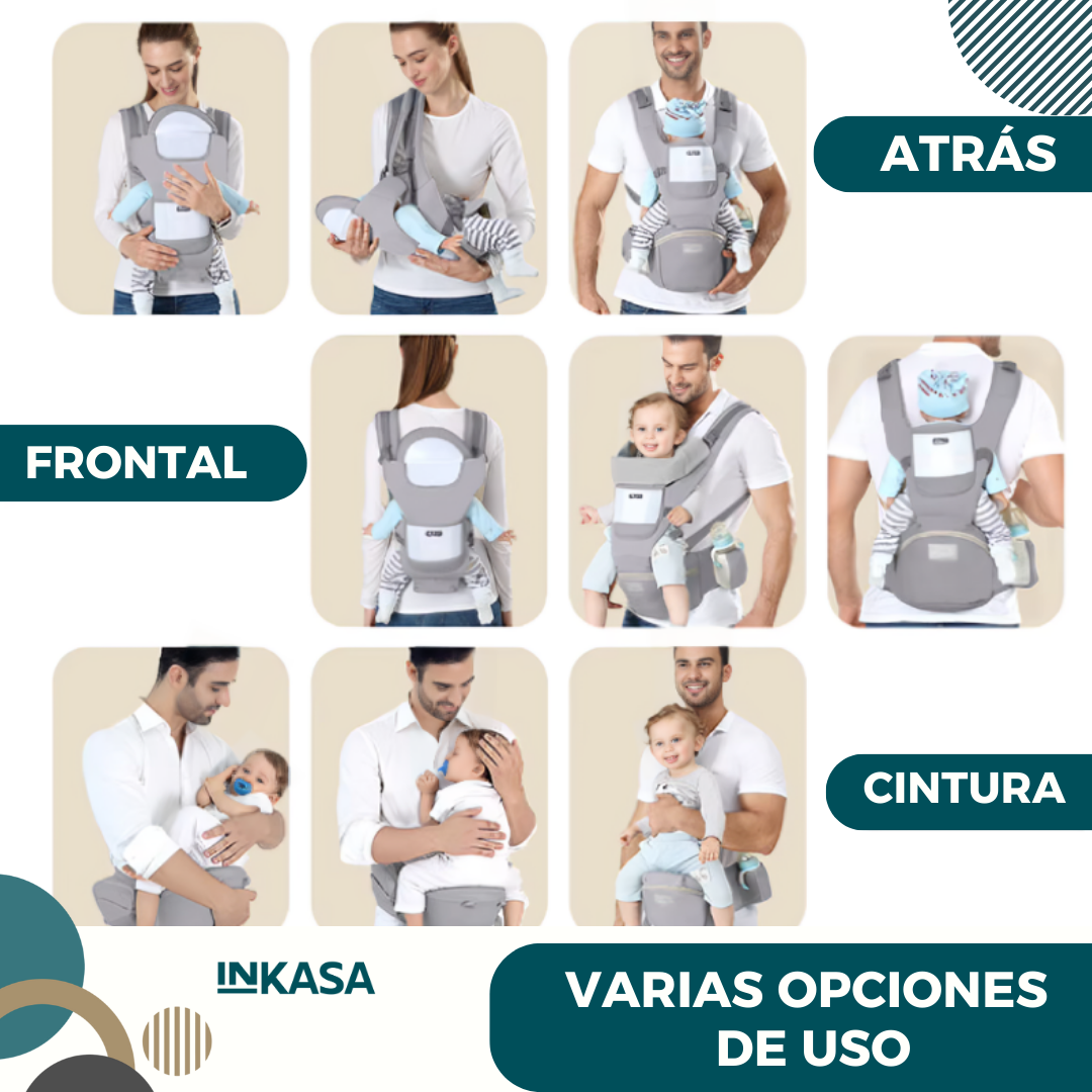 Cargador Canguro Asiento Para Bebe