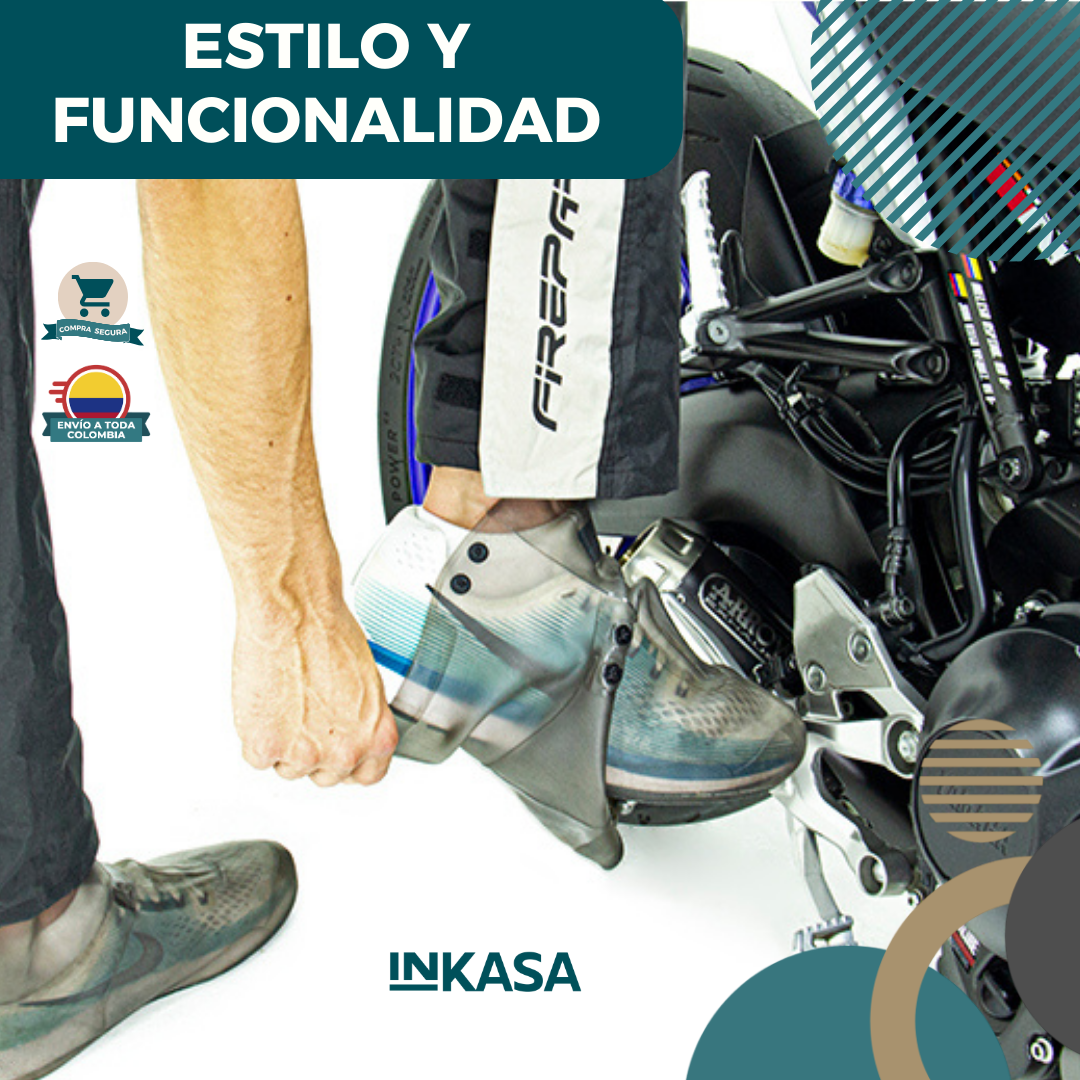 Botas Lluvia Impermeable Funda Ty902
