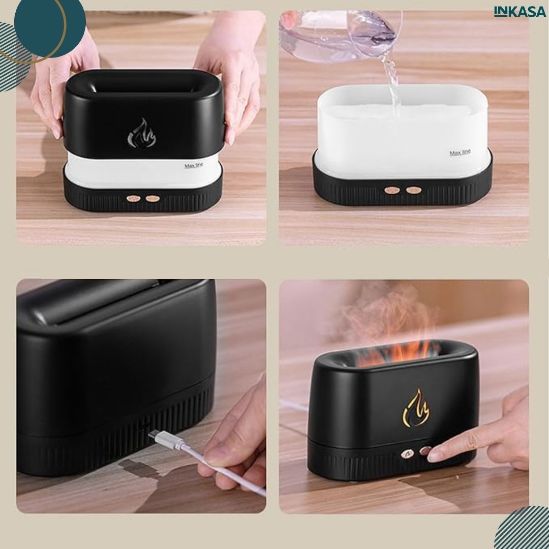 Humificador efecto chimenea