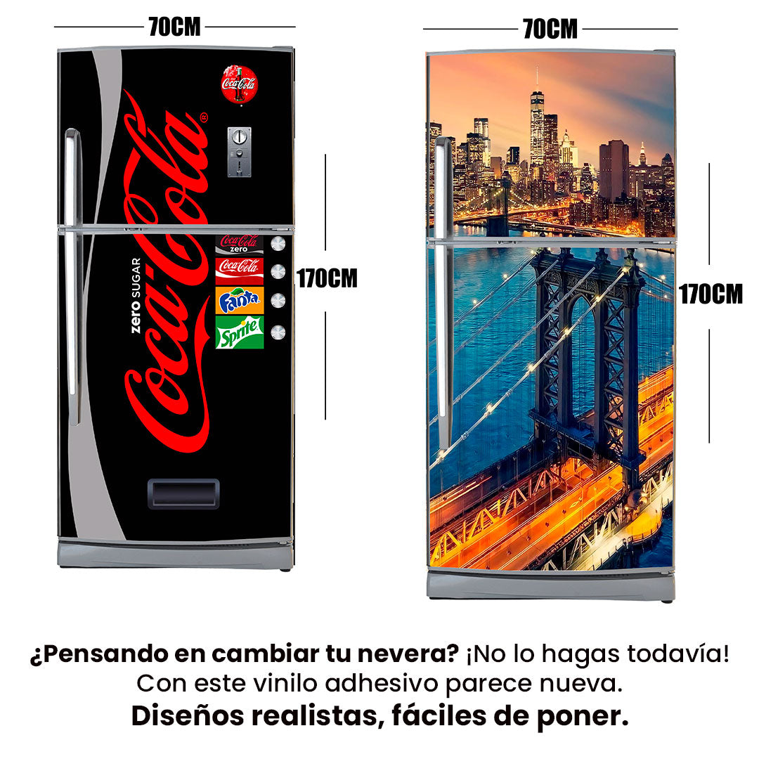 🧊Vinilo Adhesivo para Nevera – Transforma tu cocina sin reformas