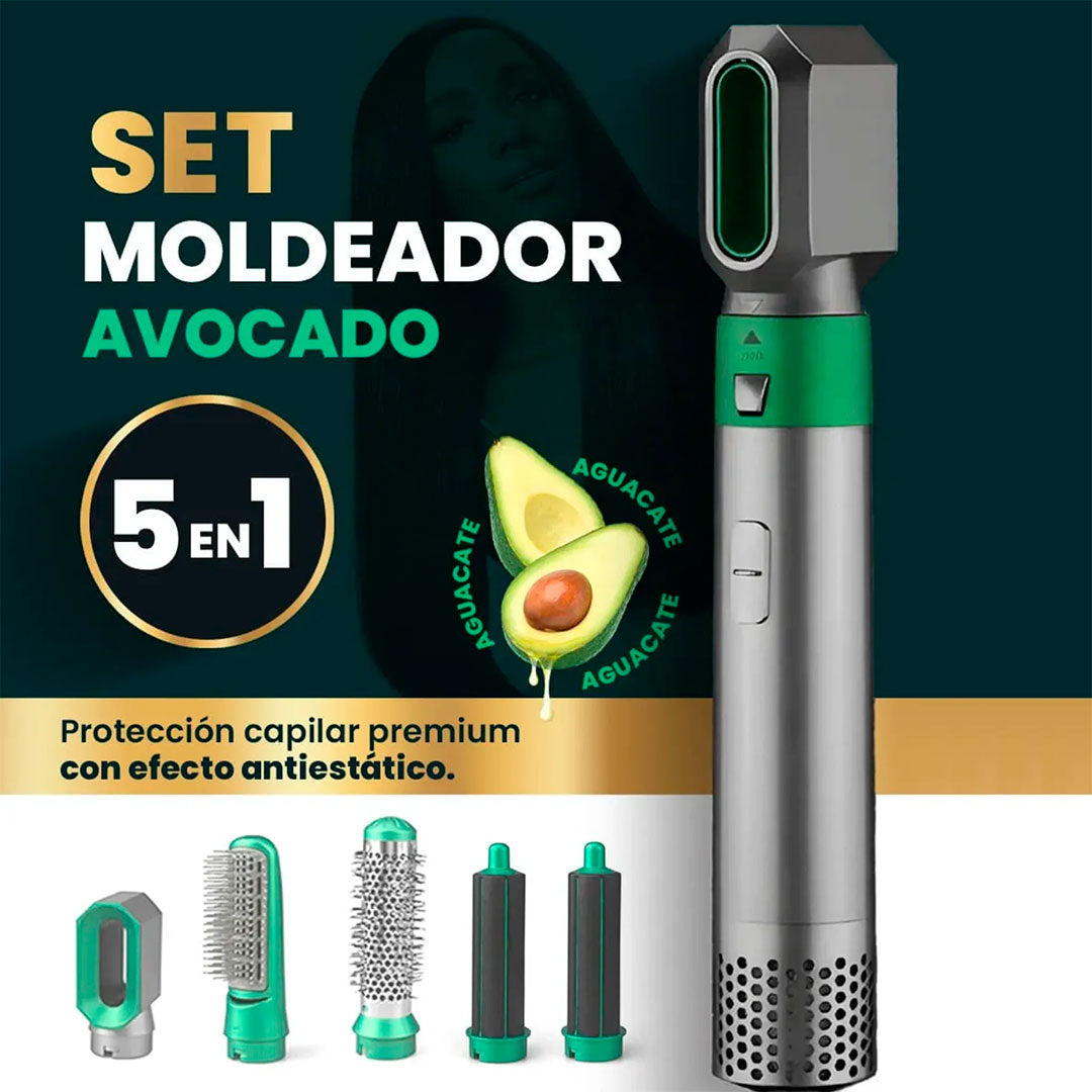 Cepillo 5 en 1 Multifuncional para el Cabello – Secado, volumen y estilo en un solo paso💇♀️🥰