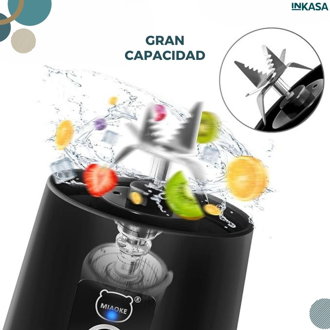 Licuadora batidora portátil