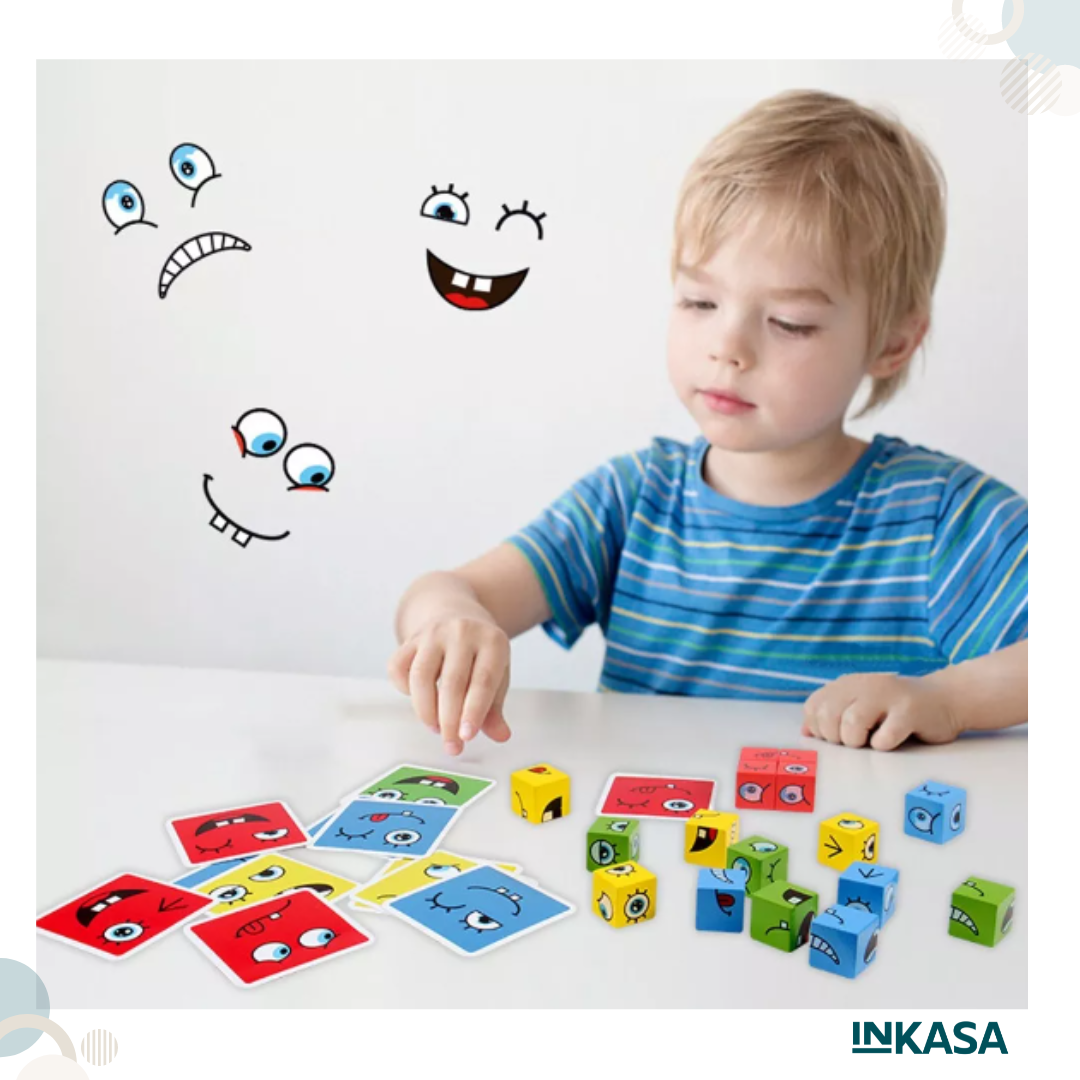 Juego Cubos de Emociones