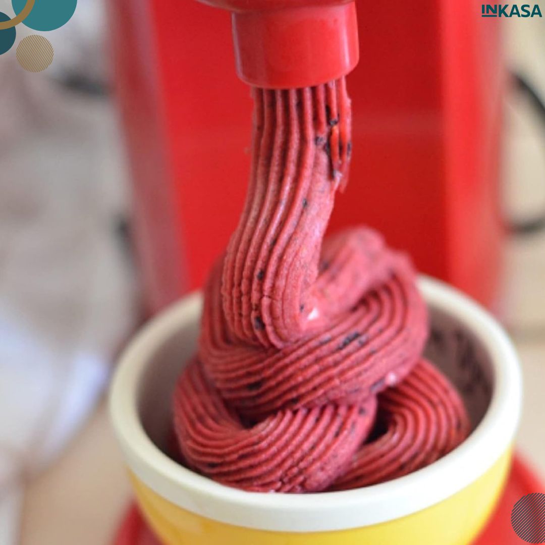 Máquina para hacer helados frutales