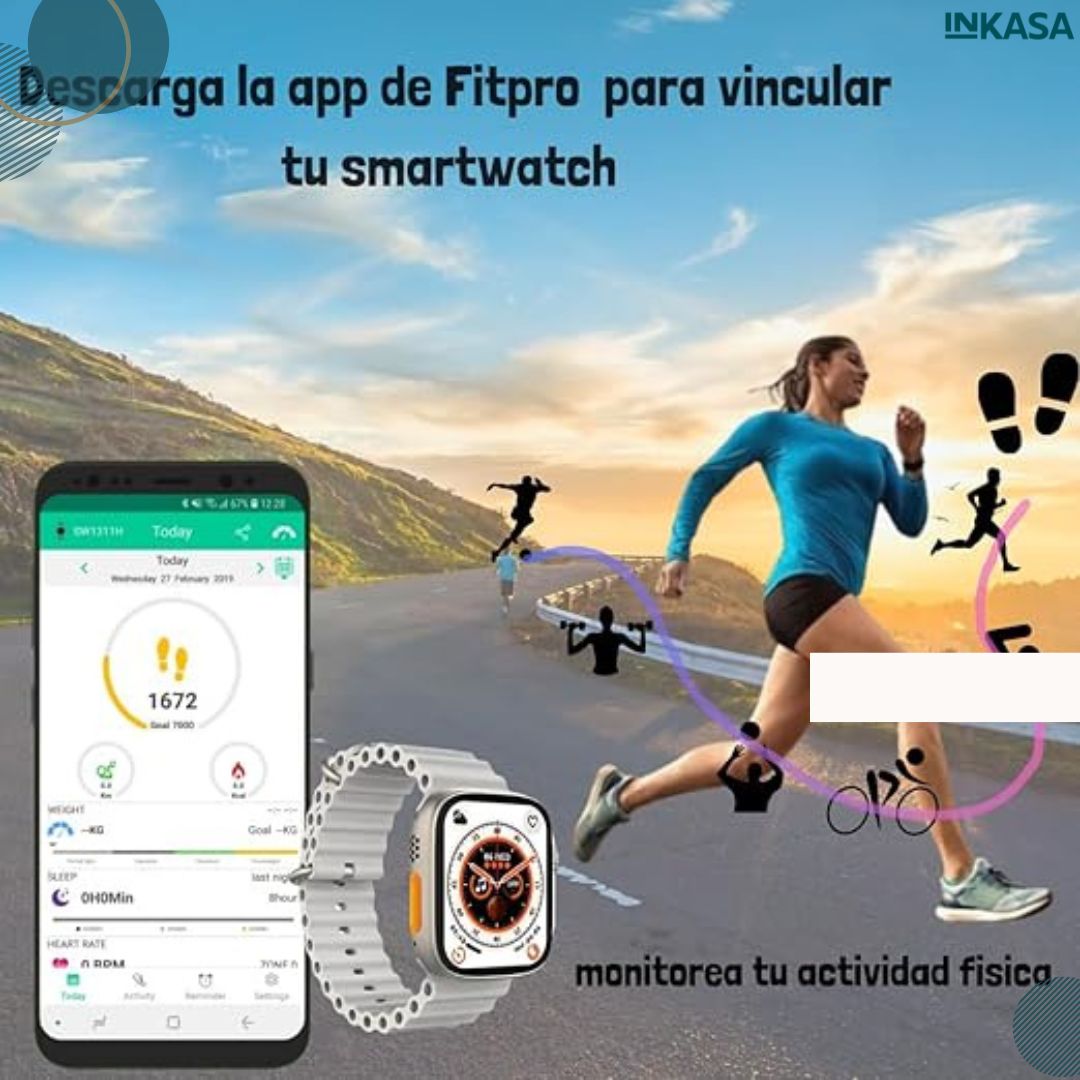 Smartwatch T800 Ultra 2 pulsos