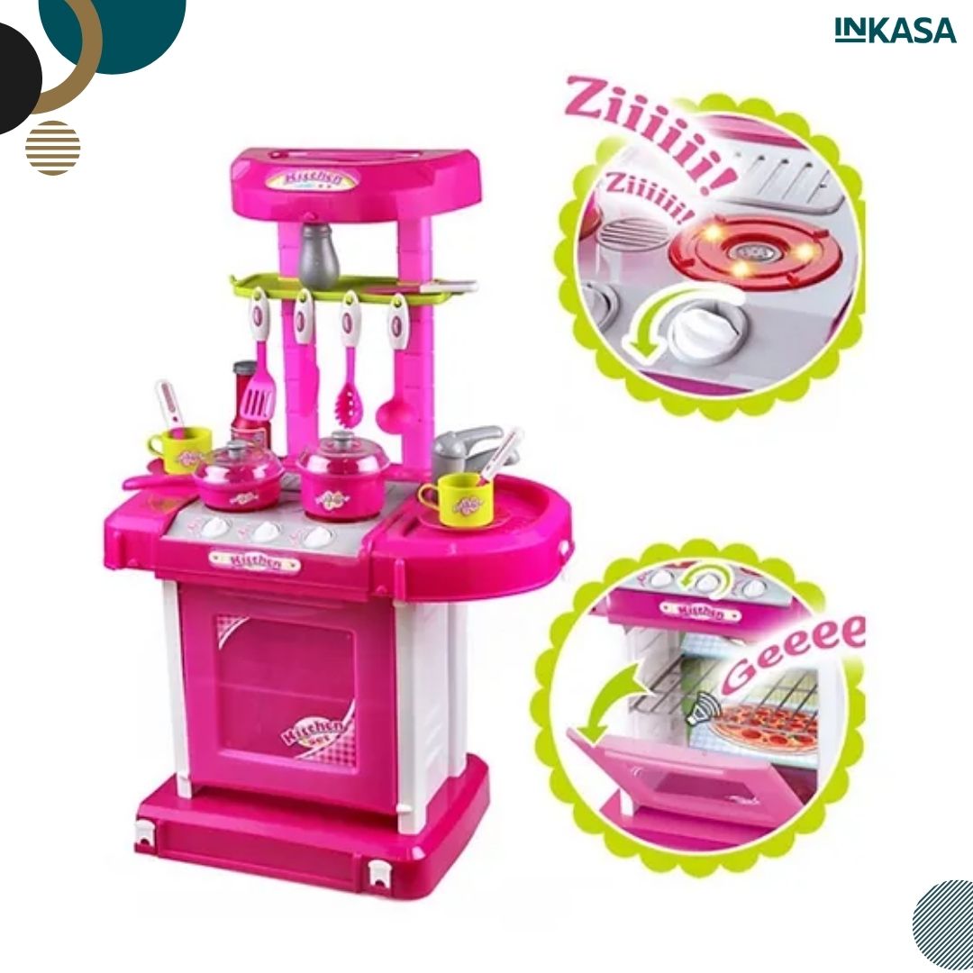 Set de cocina infantil maleta
