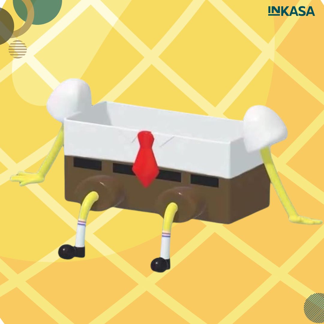 Soporte para esponjas motivo Bob Esponja 2 unds