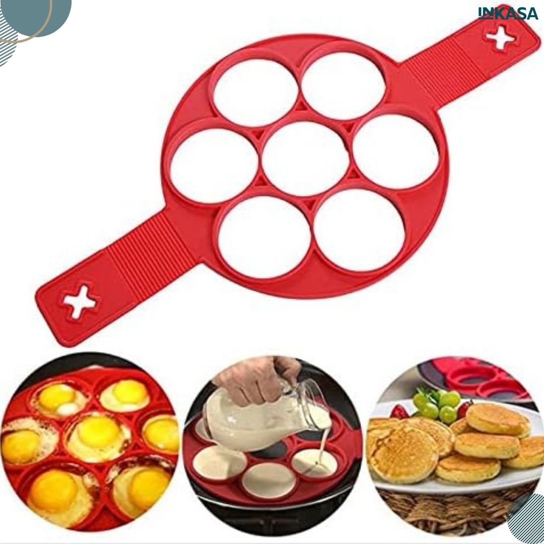 Molde de silicona para pancakes