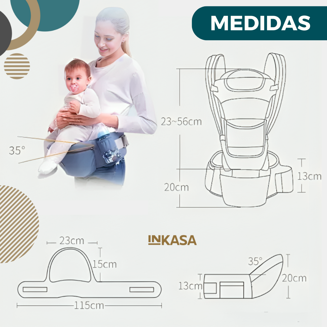 Cargador Canguro Asiento Para Bebe