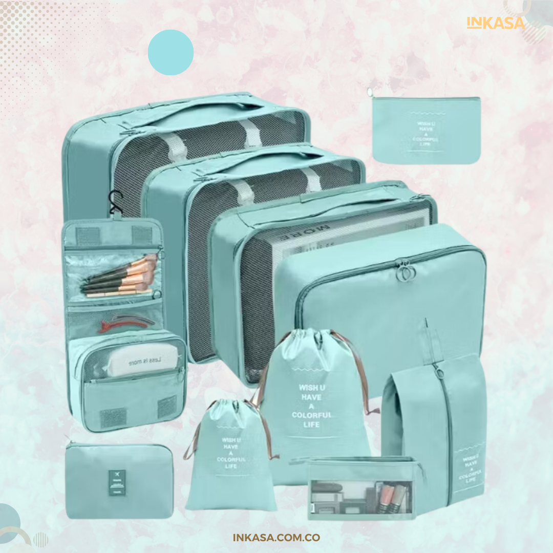 Organizador De Equipaje Kit Viajero X 11