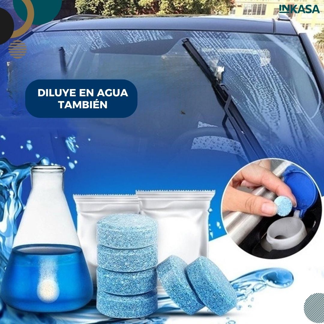 2 uds Pastillas limpia parabrisa x 12 c/u