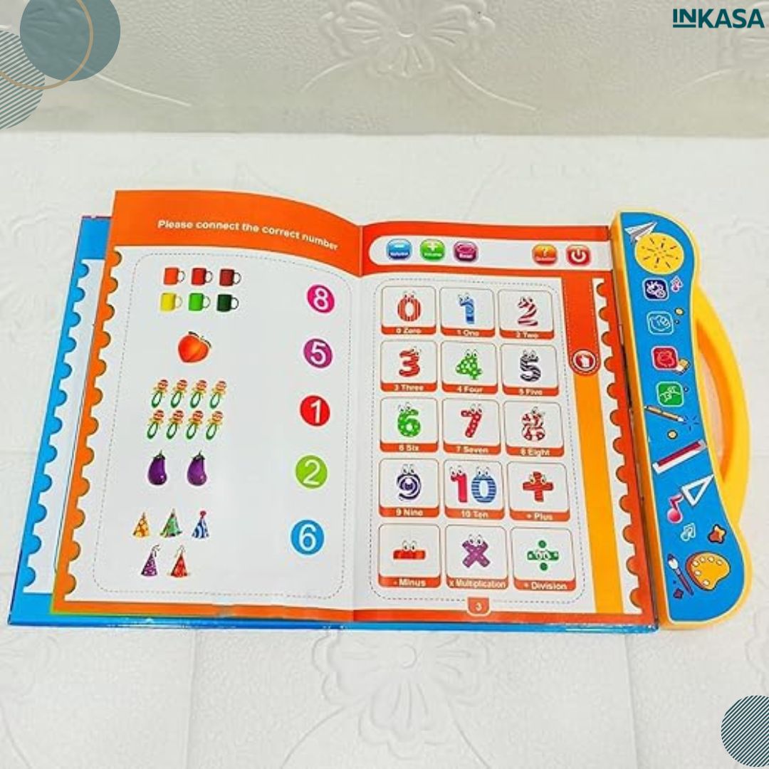 Libro inteligente de inglés para niños