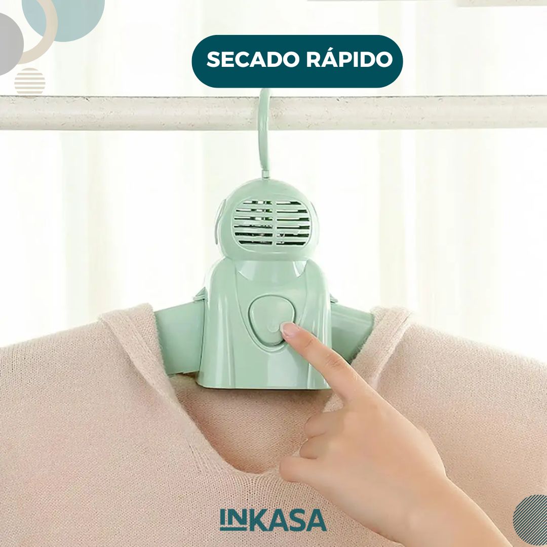Gancho secador eléctrico camisas y zapatos
