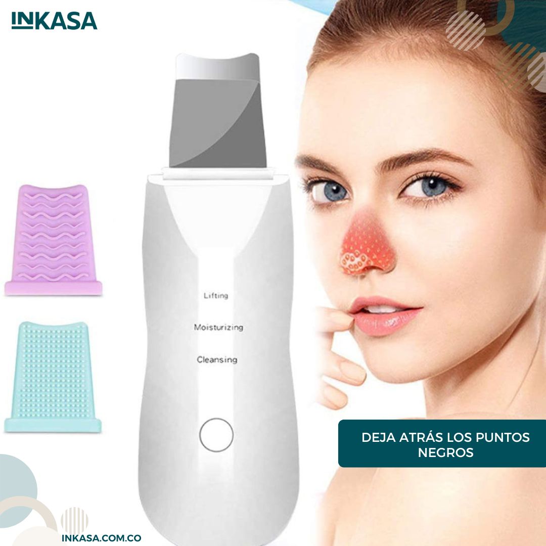 Limpiador Facial ultrasónico 3 en 1