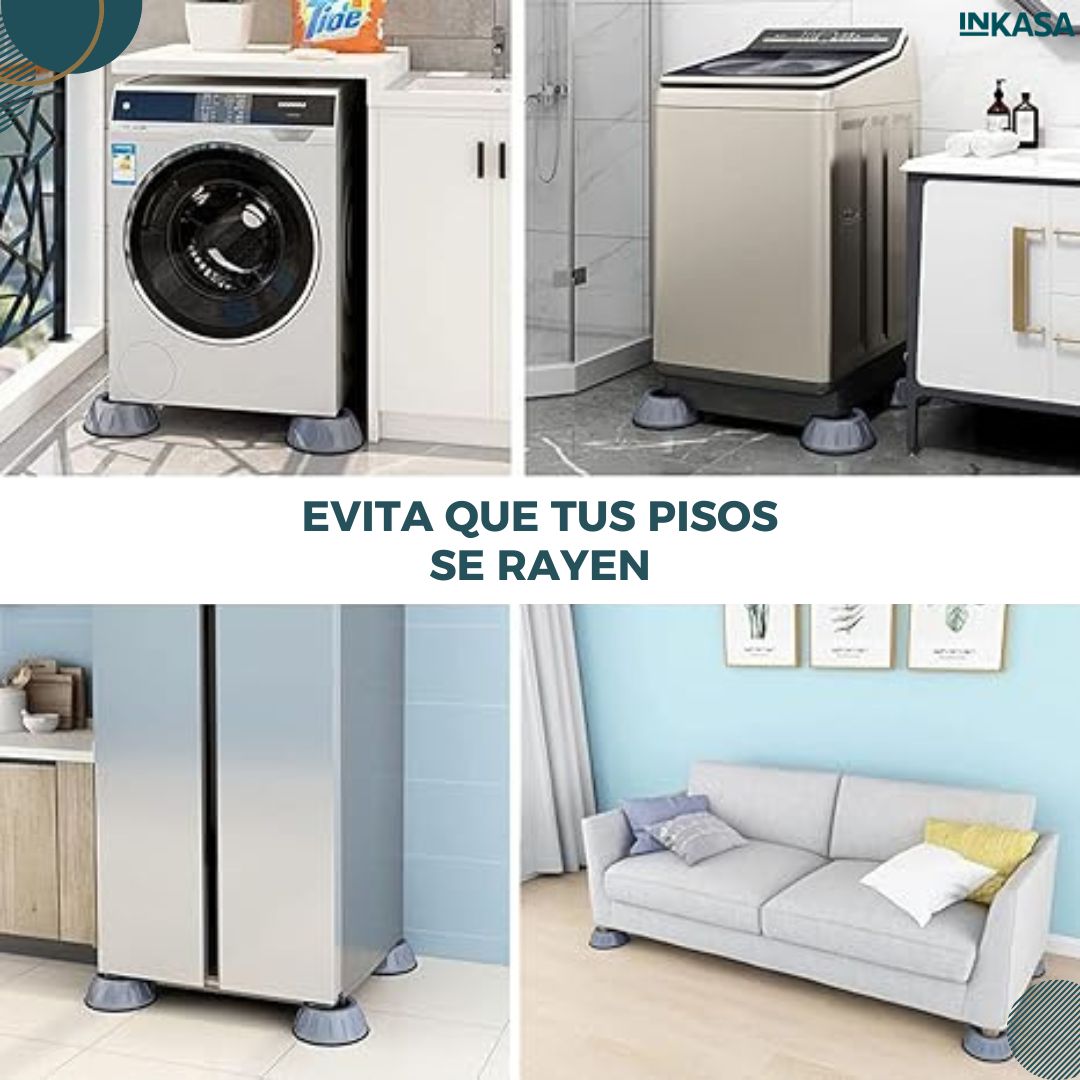 Soportes antivibración multifuncional x 2 sets