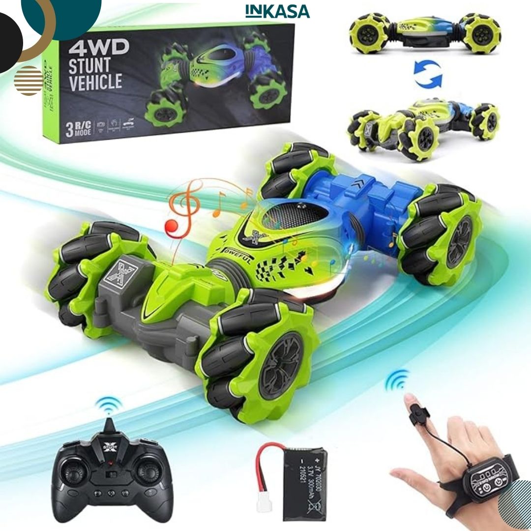 Carro acrobático con sensor 4wd a control remoto
