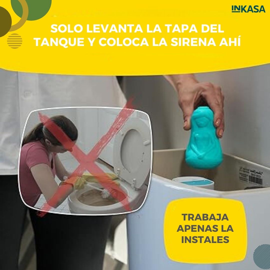 Limpiador automático de inodoro Mer Maid