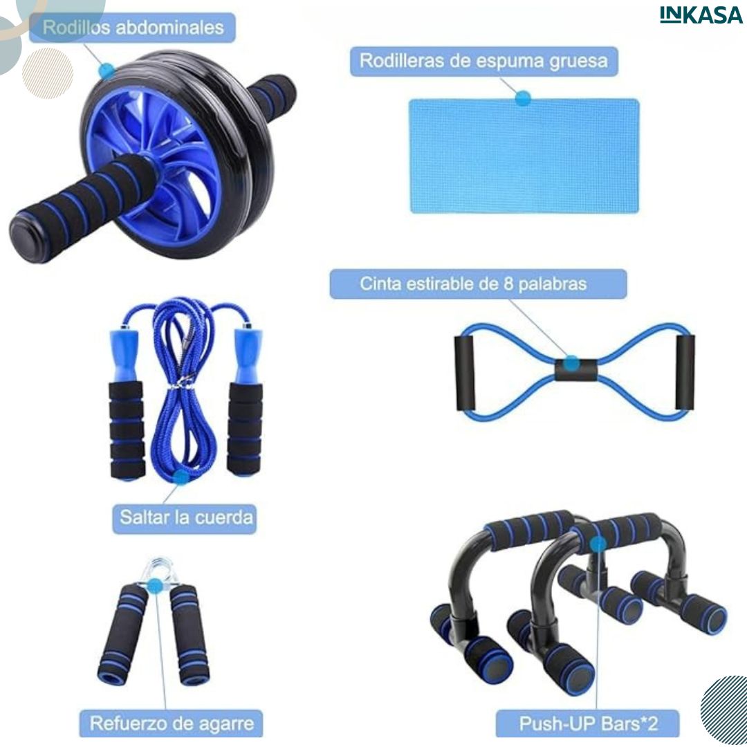 Kit fitness gimnasio en casa