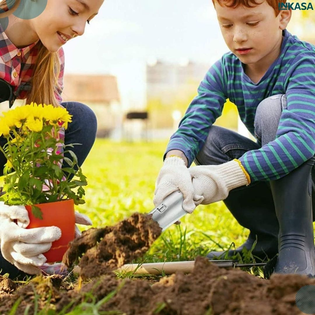 Herramienta para trasplantar plantas