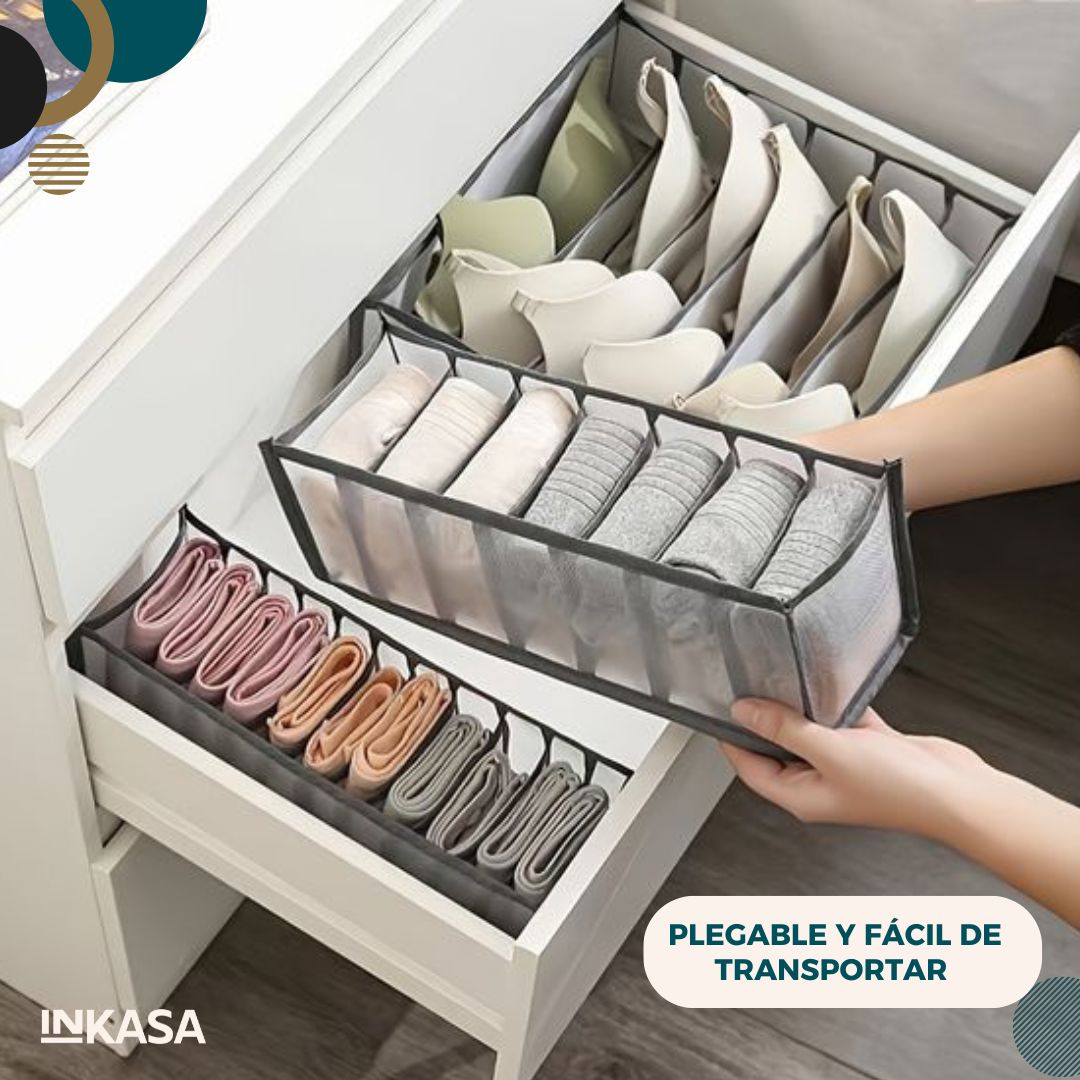 Set Organizadores Ropa Interior x 3