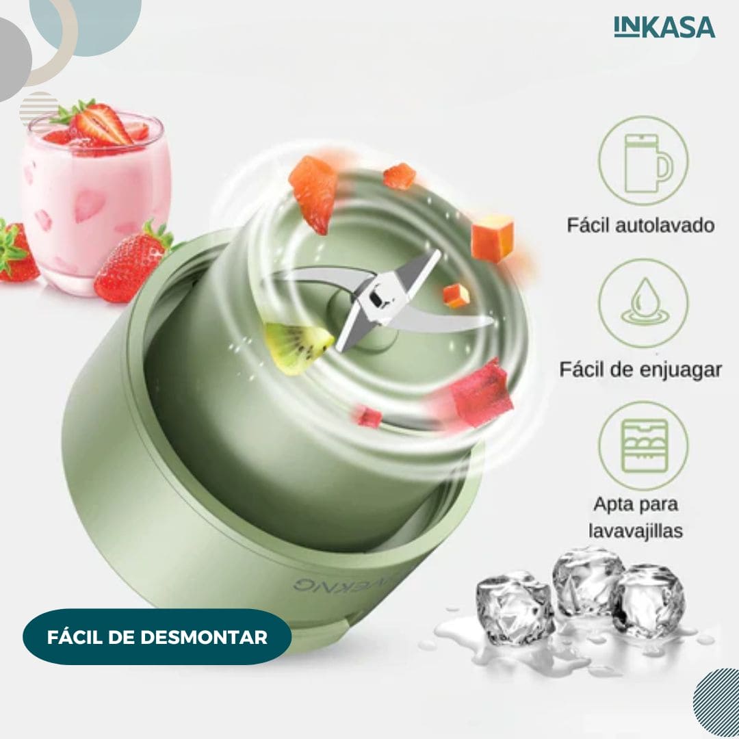 Licuadora Portátil Vaso