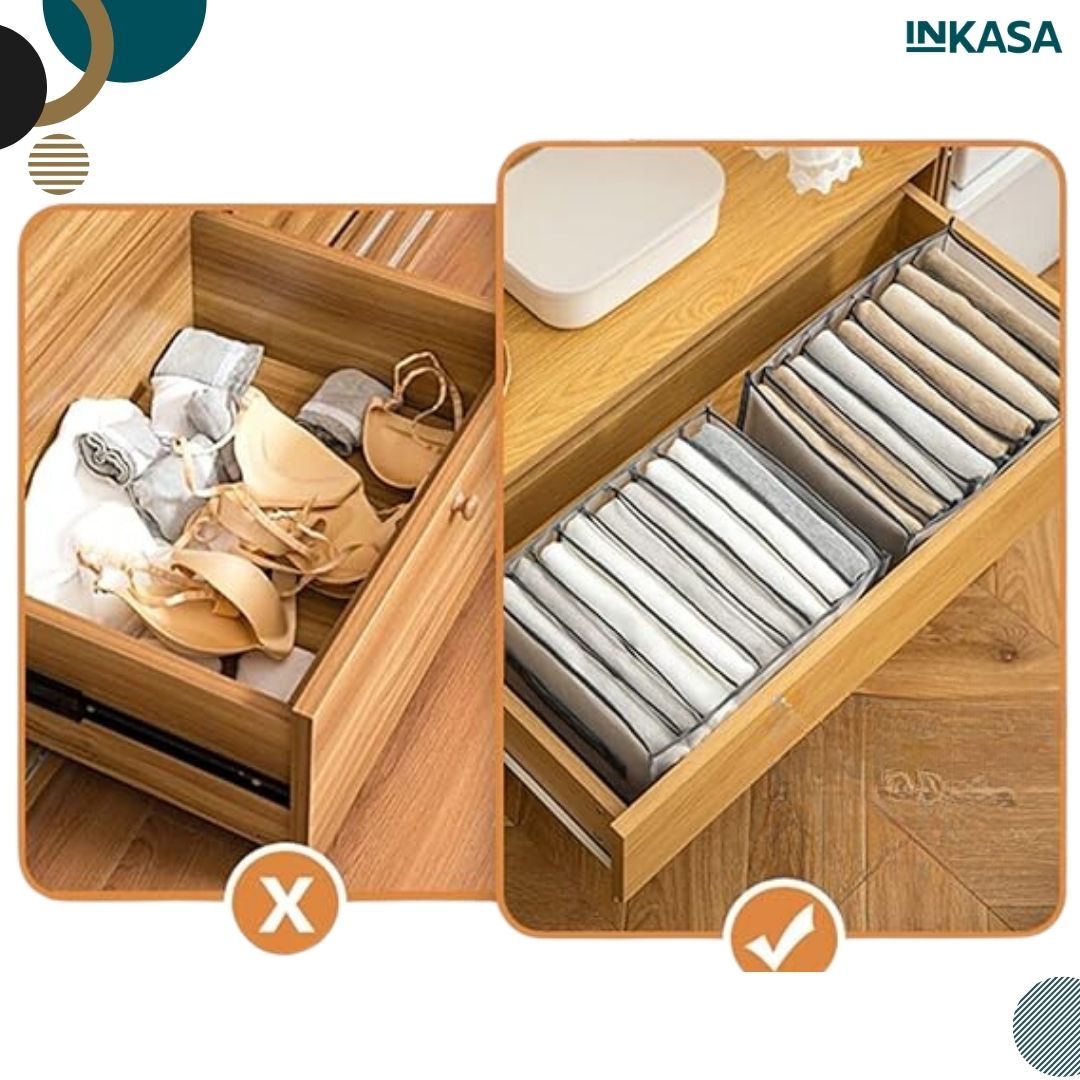 Organizador de ropa 4 unds