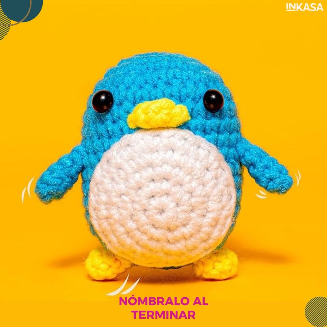 Kit de crochet pingüino