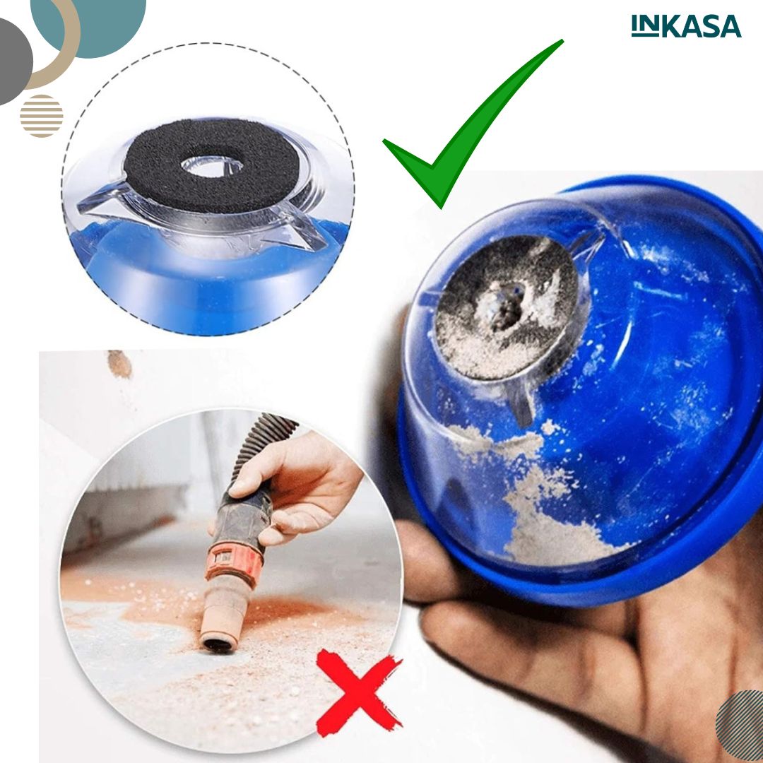 Recoge polvo para taladro