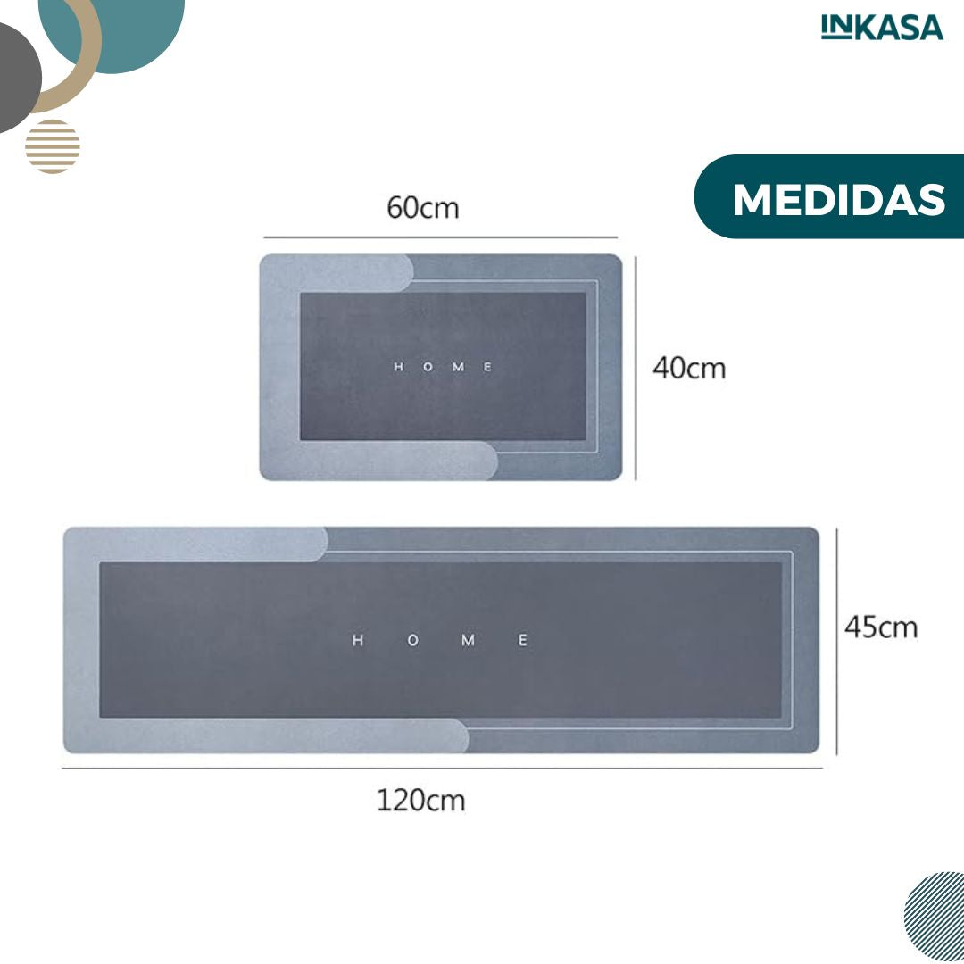 Tapete antideslizante x 2 unds