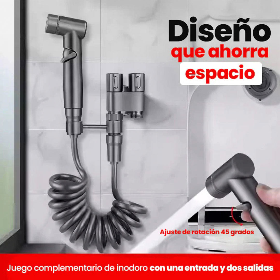 KIT Rociador de mano en acero inoxidable🚿💧