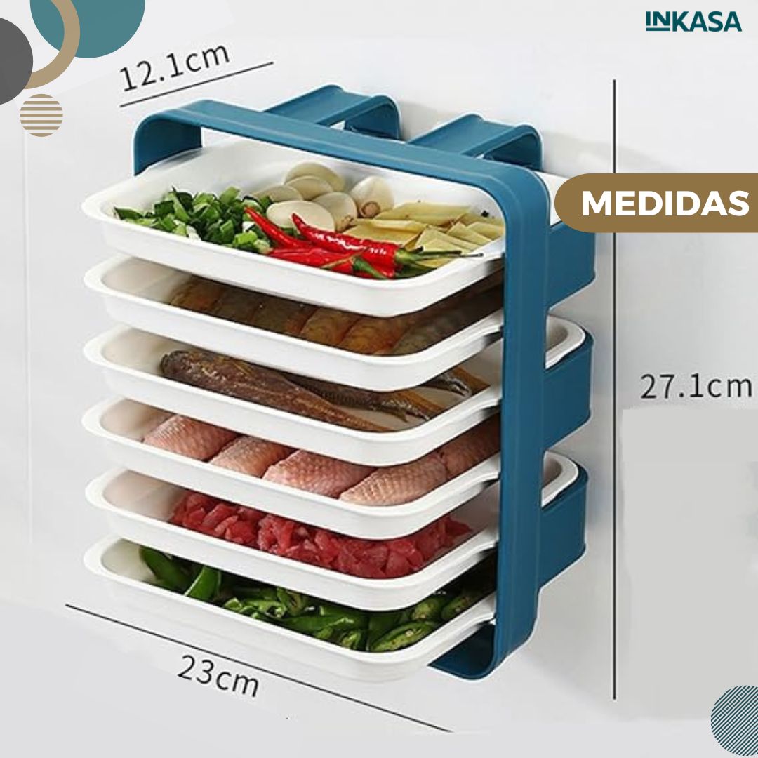 Organizador de carnes y verduras