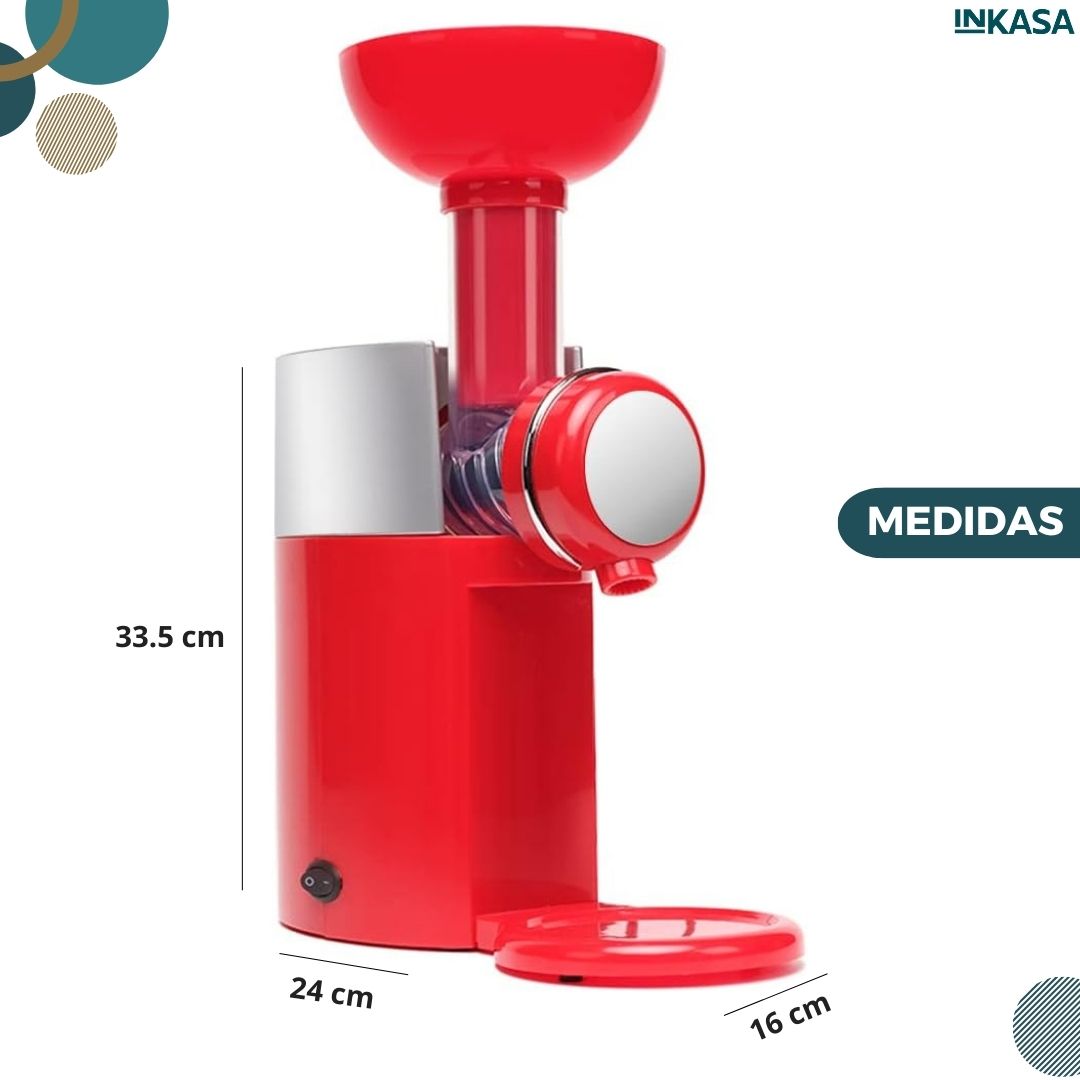 Máquina para hacer helados frutales