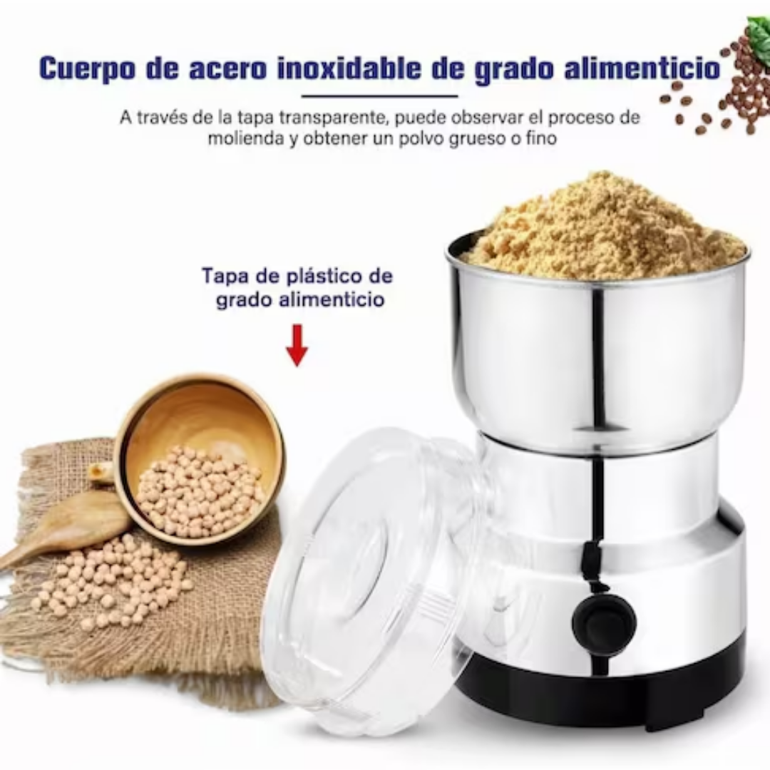 Molino Moledor De Café Y Especias Pequeñas Eléctrico