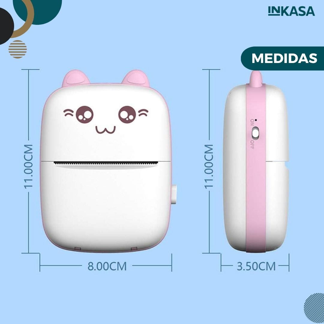 Mini impresora térmica bluetooth