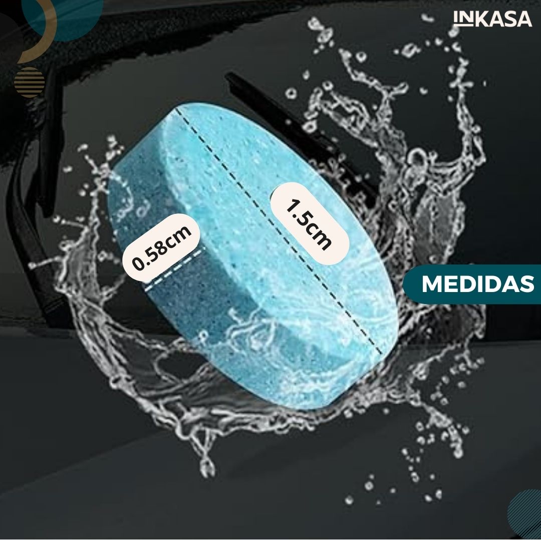 2 uds Pastillas limpia parabrisa x 12 c/u