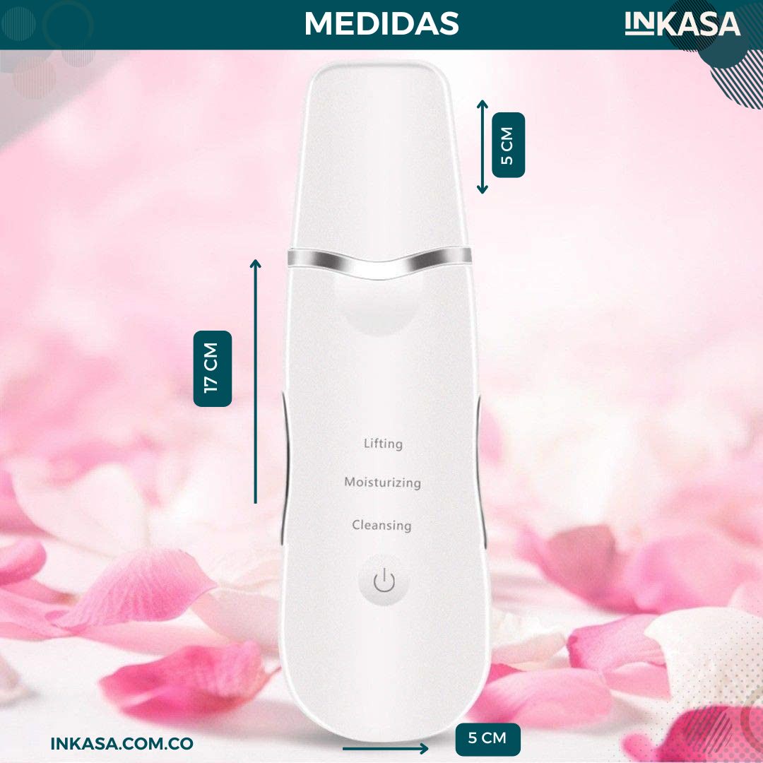 Limpiador Facial ultrasónico 3 en 1