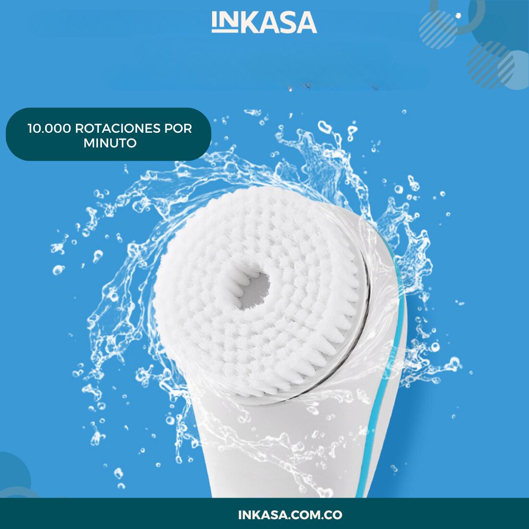 Cepillo eléctrico corporal para ducha