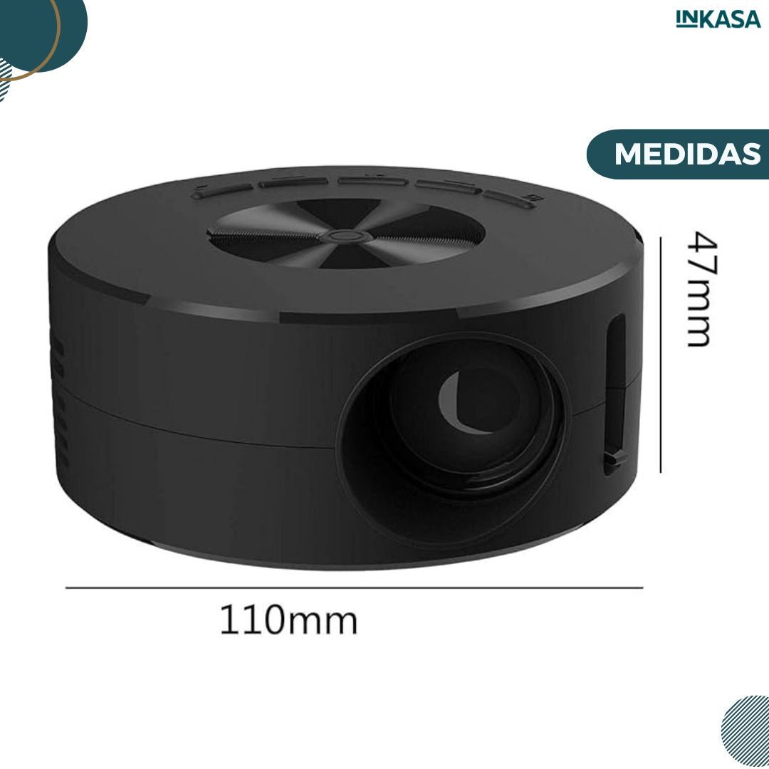 Mini proyector portátil 1080p