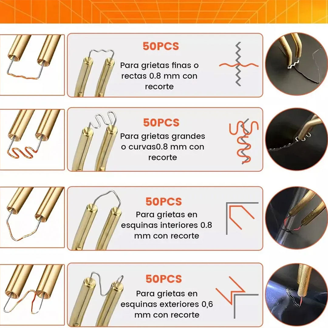 🛠️ Set de Pistola para Soldar con Accesorios – Precisión, Potencia y Orden en un Solo Kit