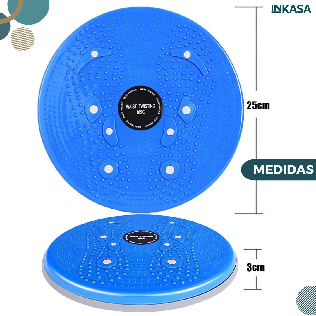 Disco para torsión de cintura