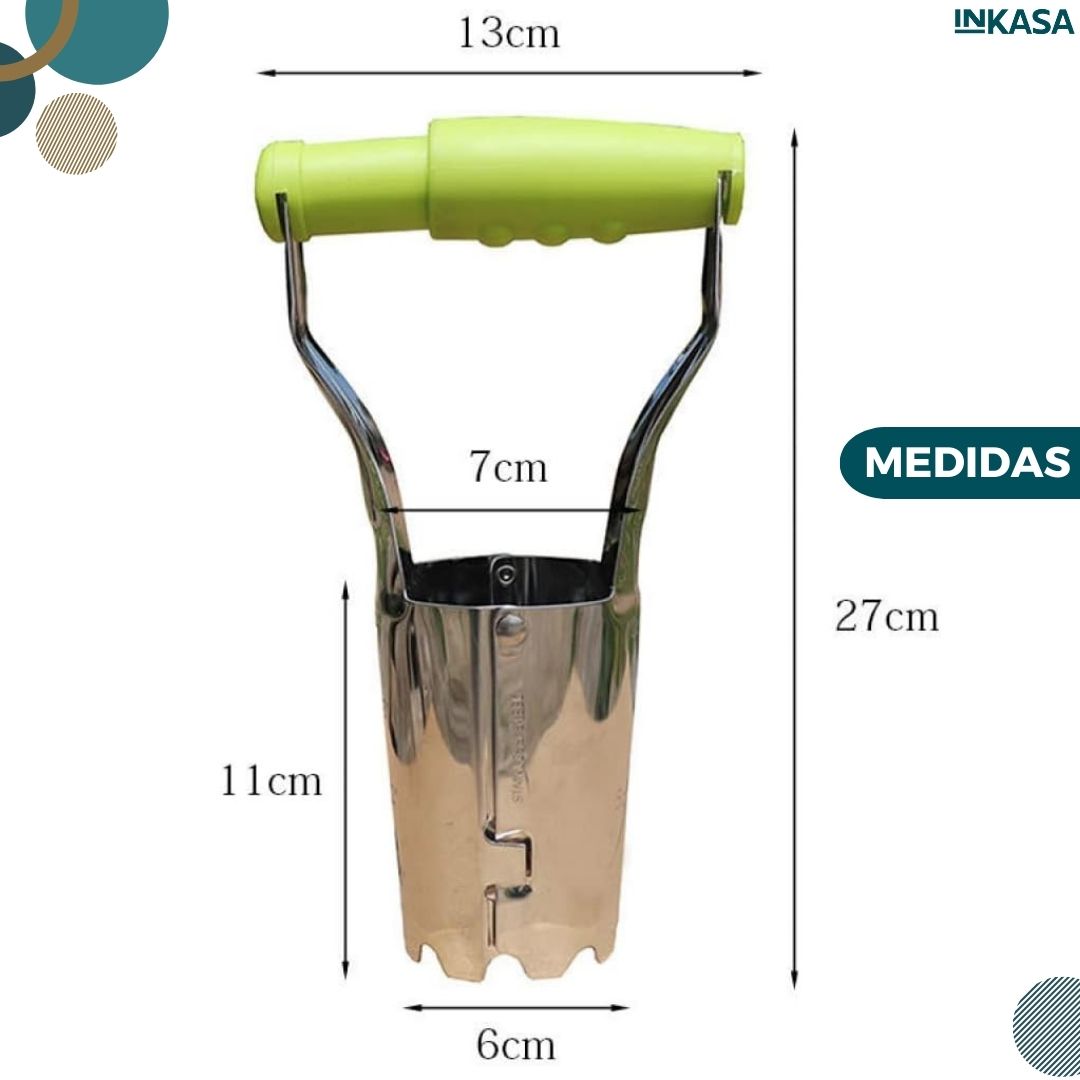 Herramienta para trasplantar plantas