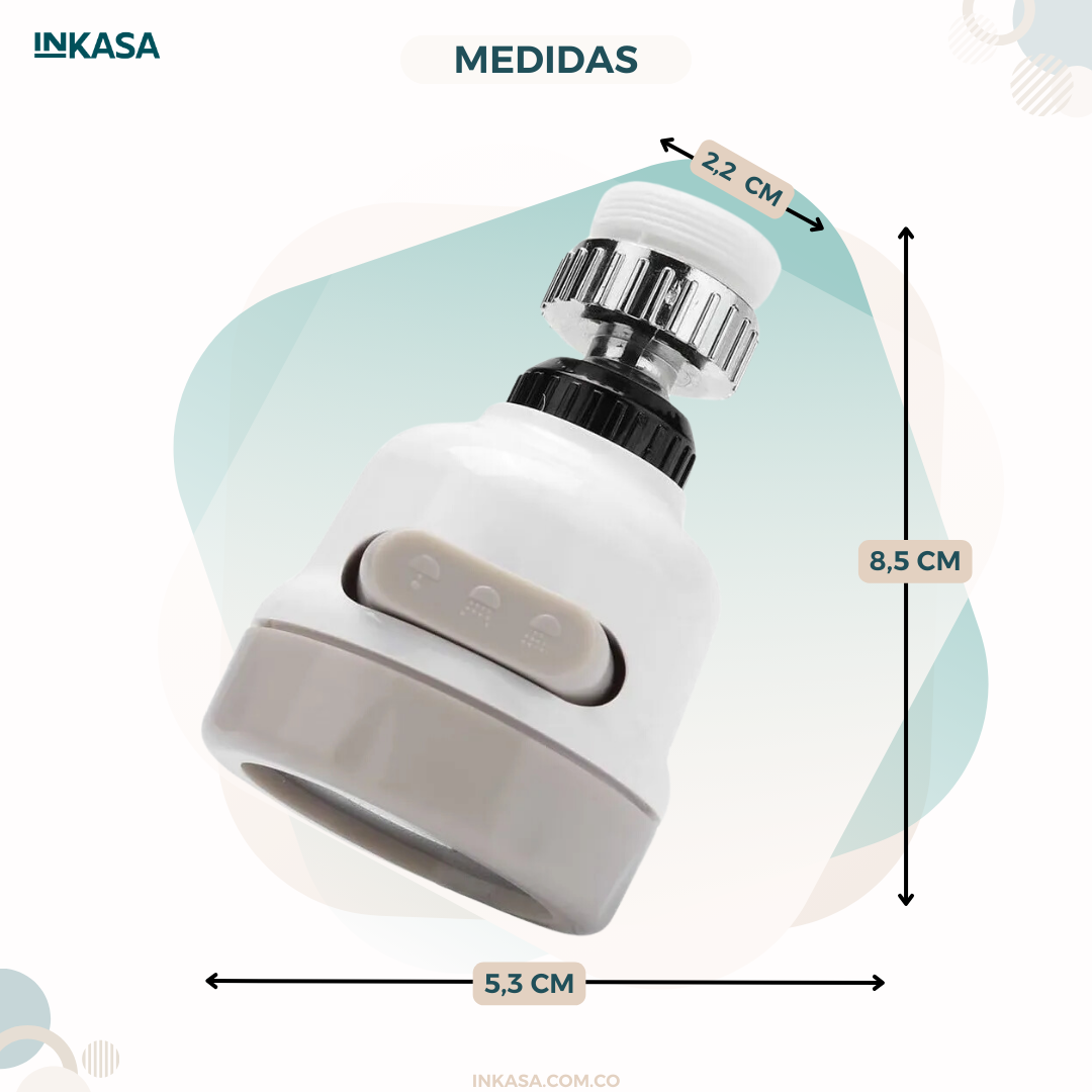 Grifo Ahorrador de Agua 360