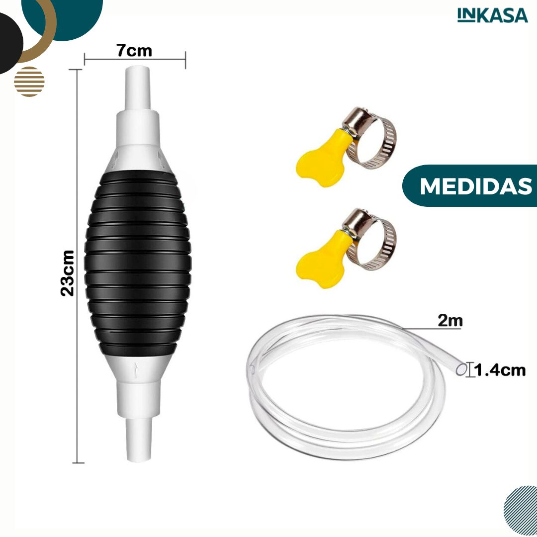 Manguera de bombeo manual