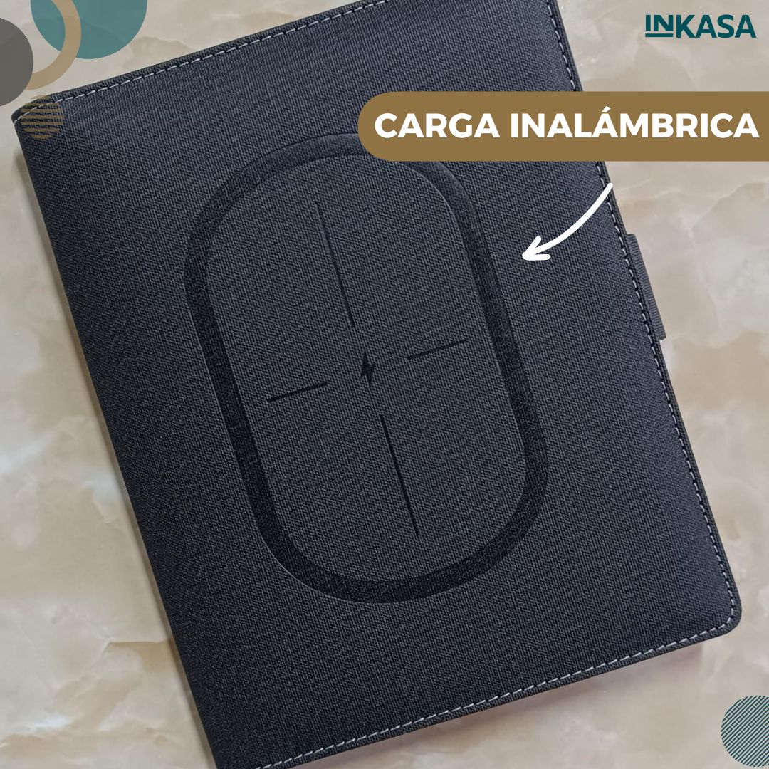 Agenda inteligente con cargador