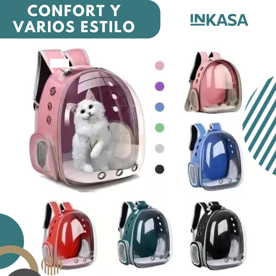 Maleta Morral Mascotas Burbuja