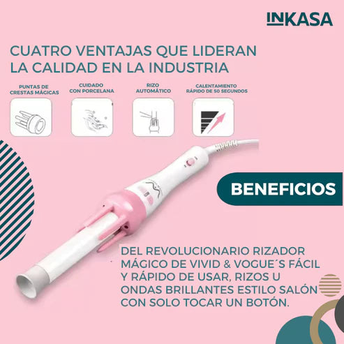 Rizadora de cabello automática