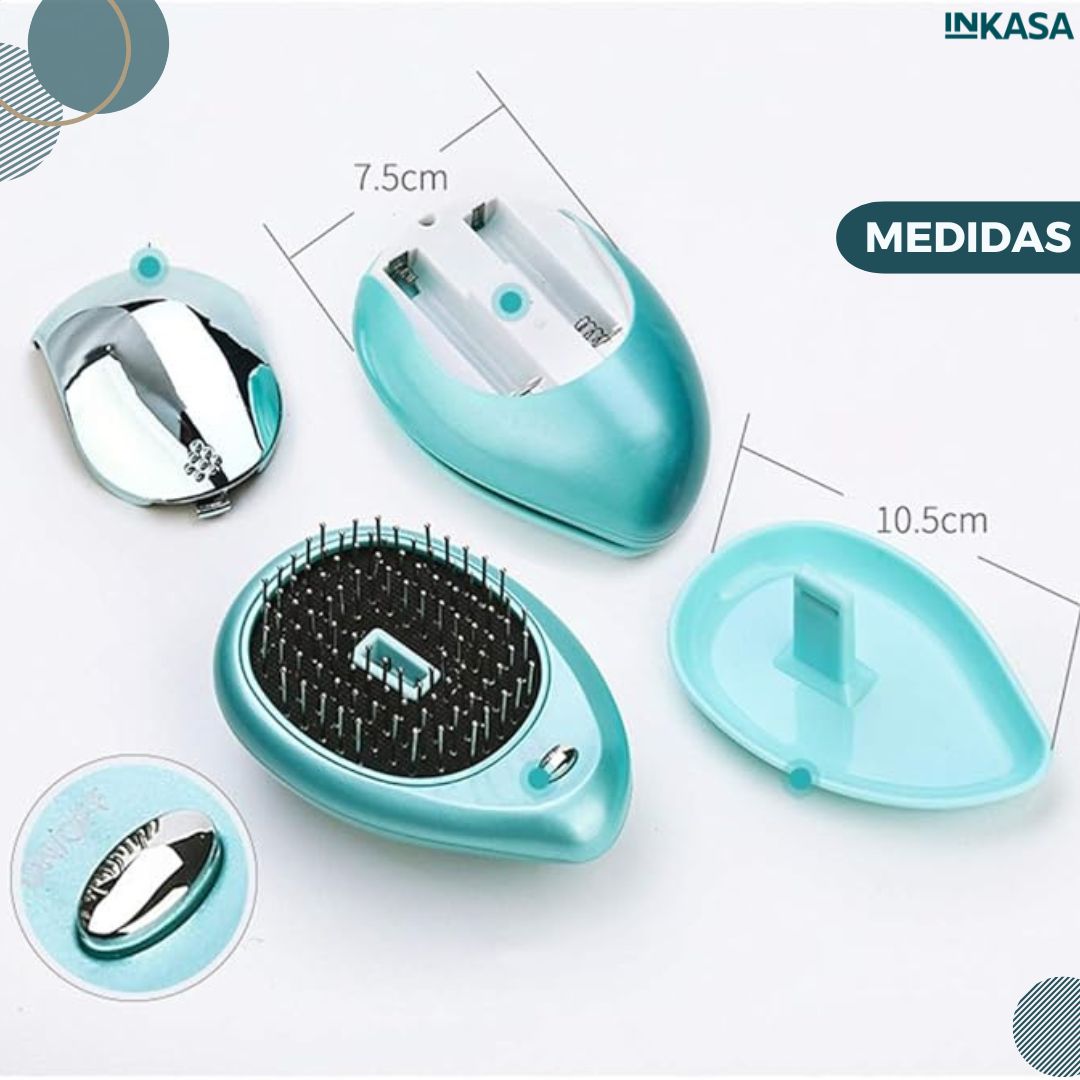 Cepillo masajeador iónico para cabello