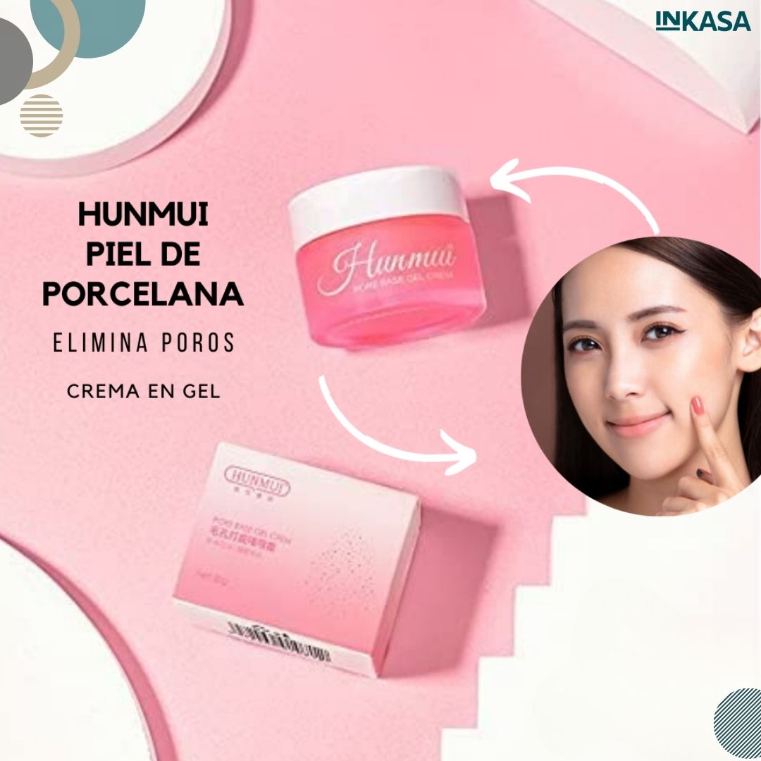 Hunmui gel hidratante invisible para poros x 2 unds
