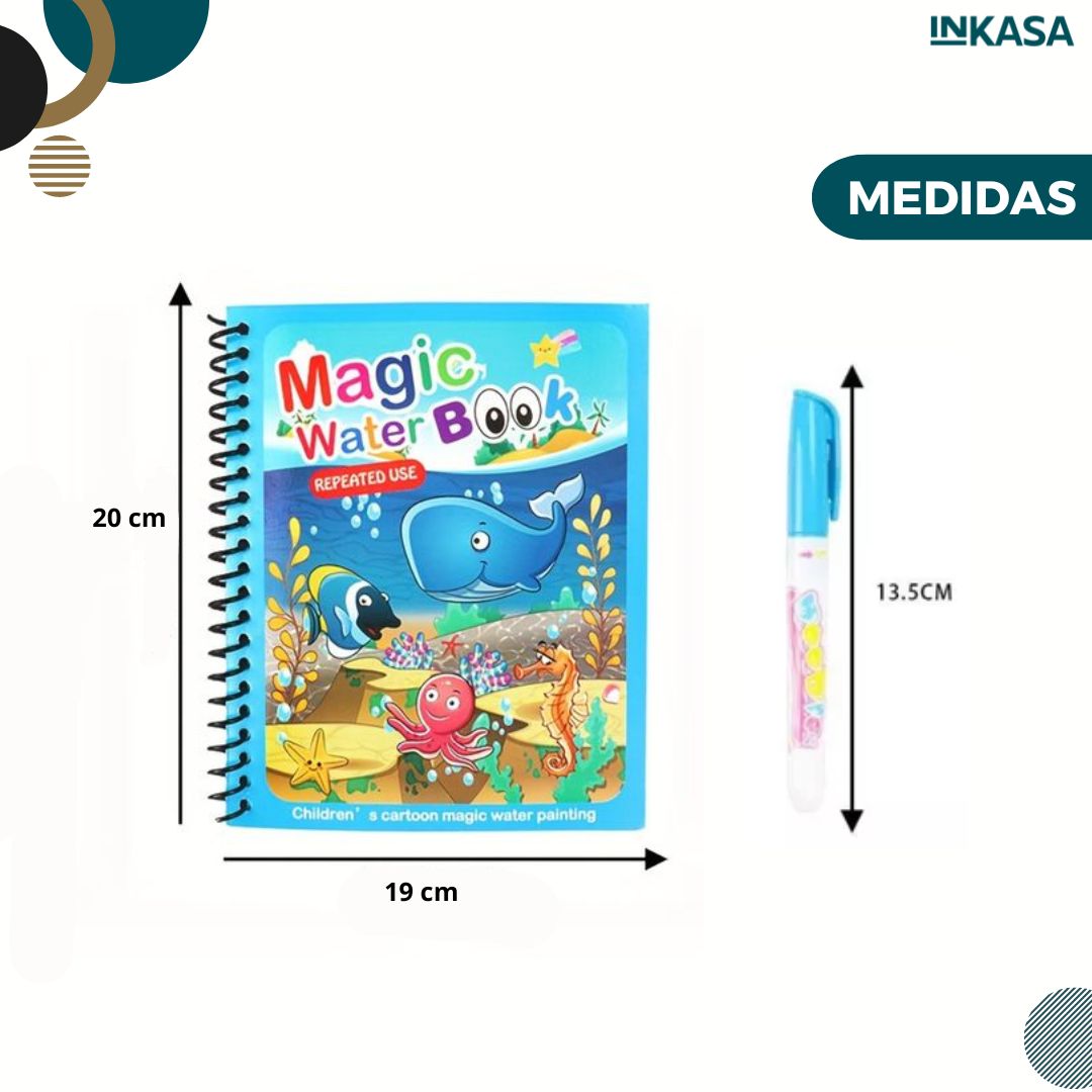 Libro mágico de Agua para niños
