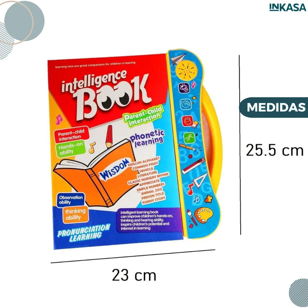 Libro inteligente de inglés para niños